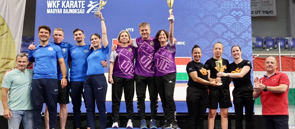 2026 ÉV ÖSSZESÍTETT MAGYAR BAJNOKA AZ UTE KARATE