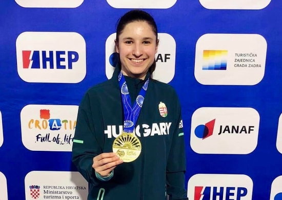 KÁKOSY OLÍVIA EURÓPA-BAJNOK